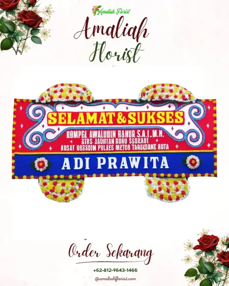 Papan Bunga Ucapan Selamat Sarampad